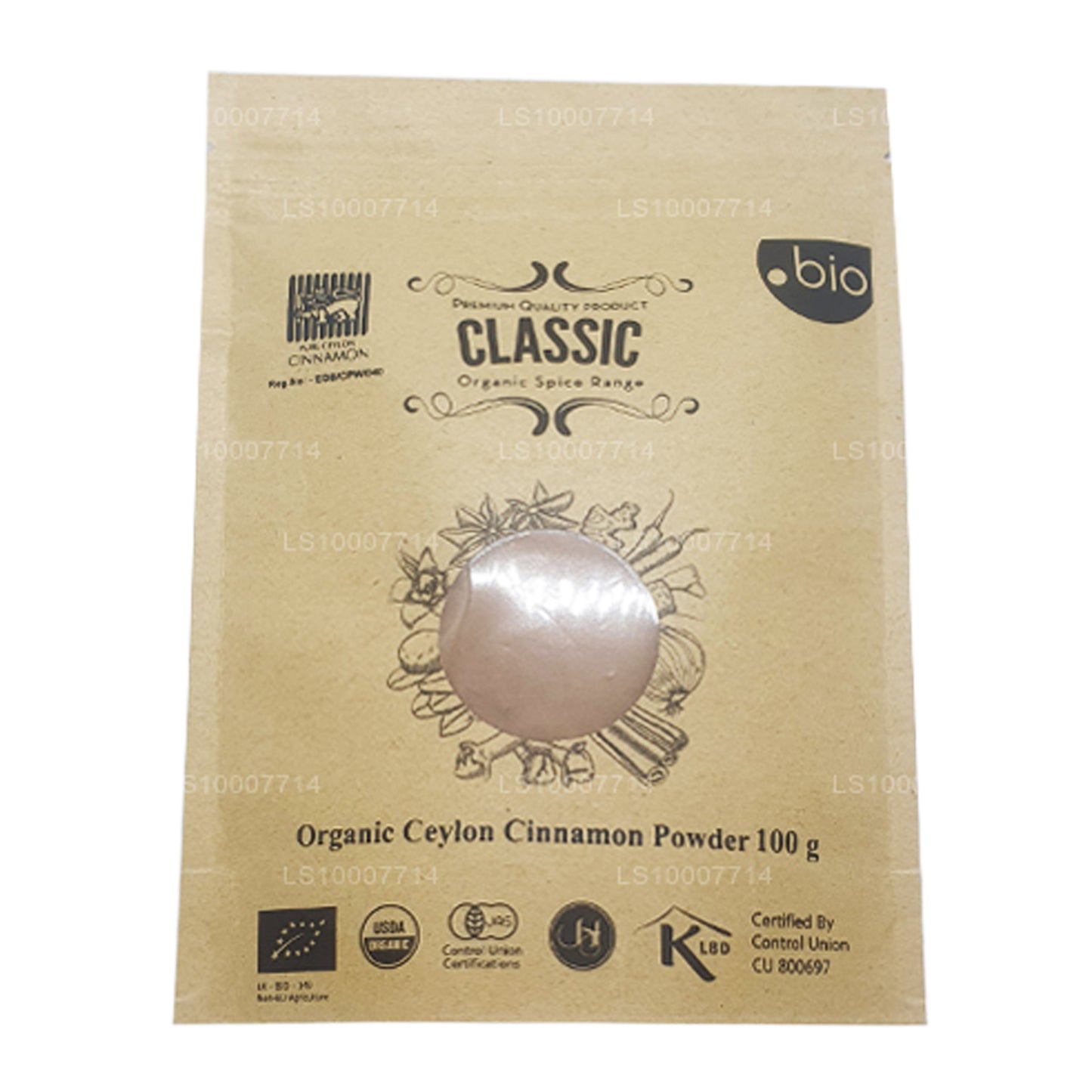 Lakpura Organic Ceylon True Cinnamon Powder Pack