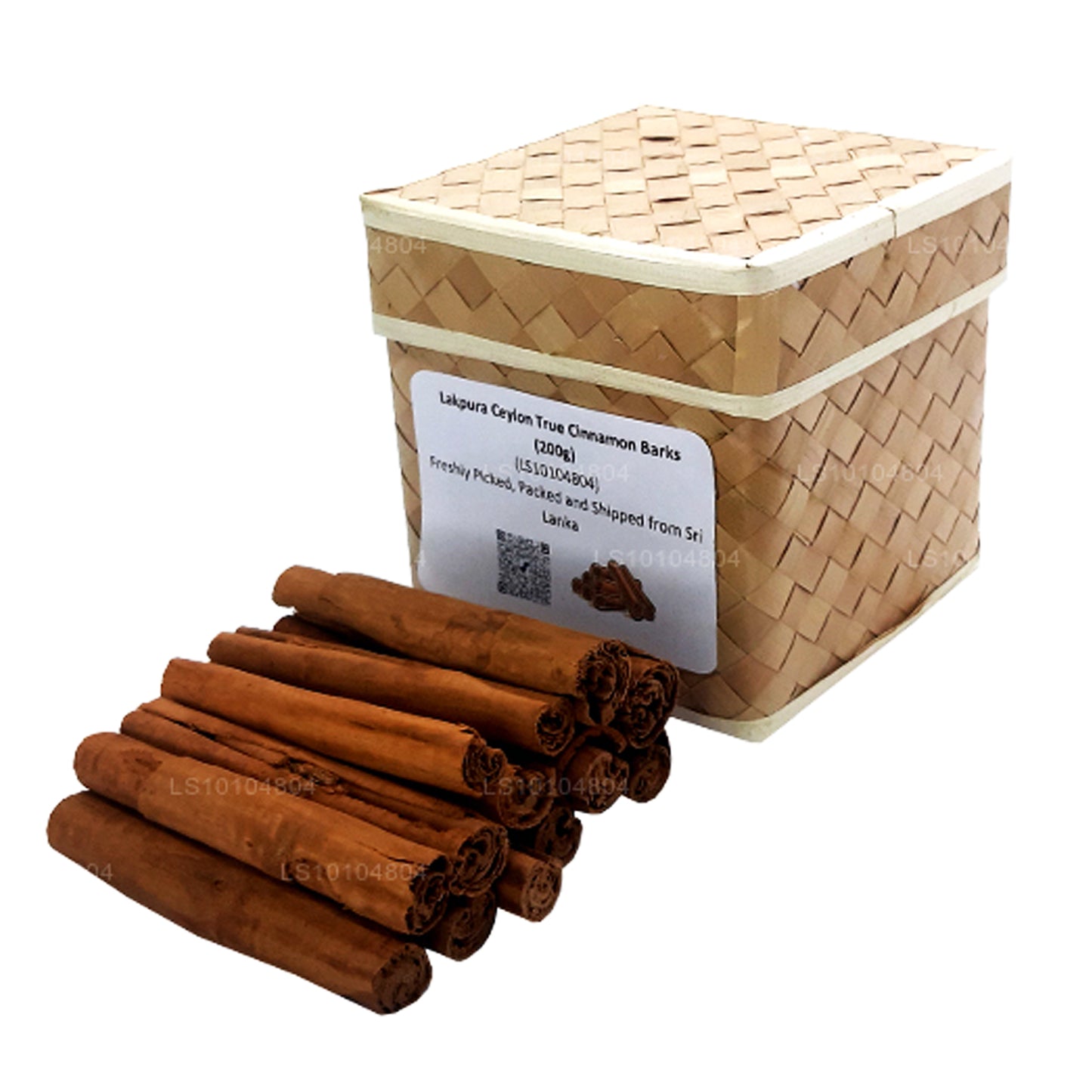 Lakpura Organic Ceylon True Cinnamon Barks Box