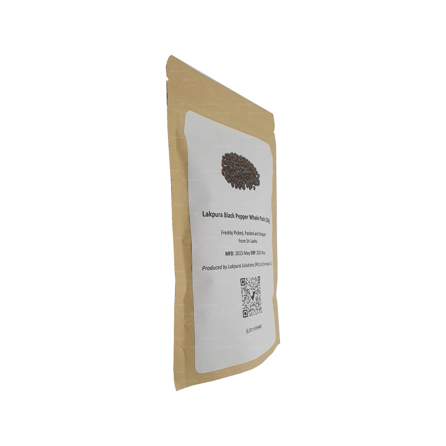 Lakpura Black Pepper Whole Pack