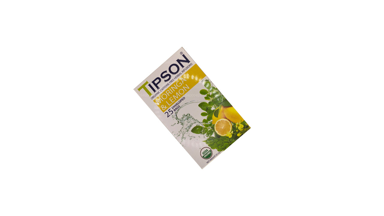 Tipson Moringa & Lemon Tea 25 Tea Bags (37.5g)