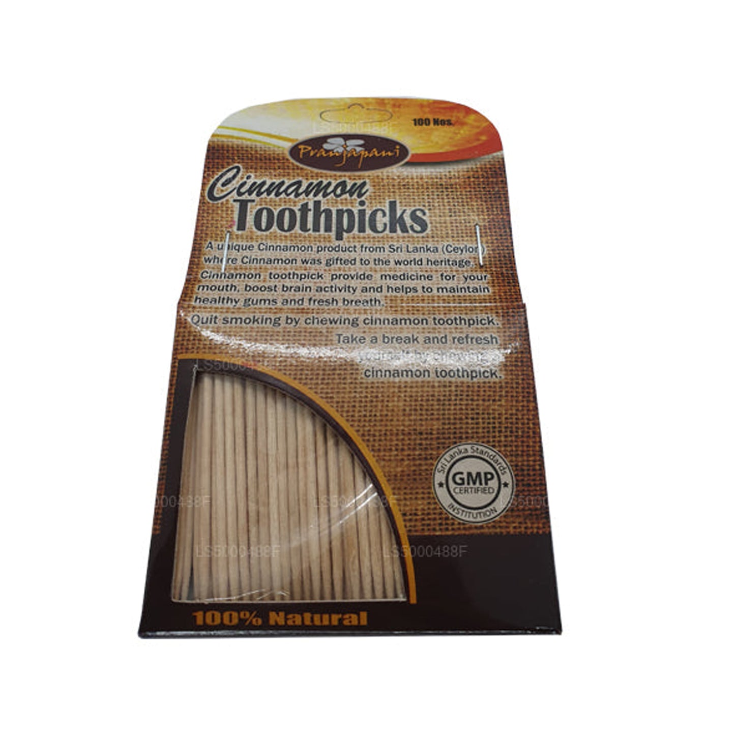 Pranjapani Cinnamon Tooth Pick (100) Nos