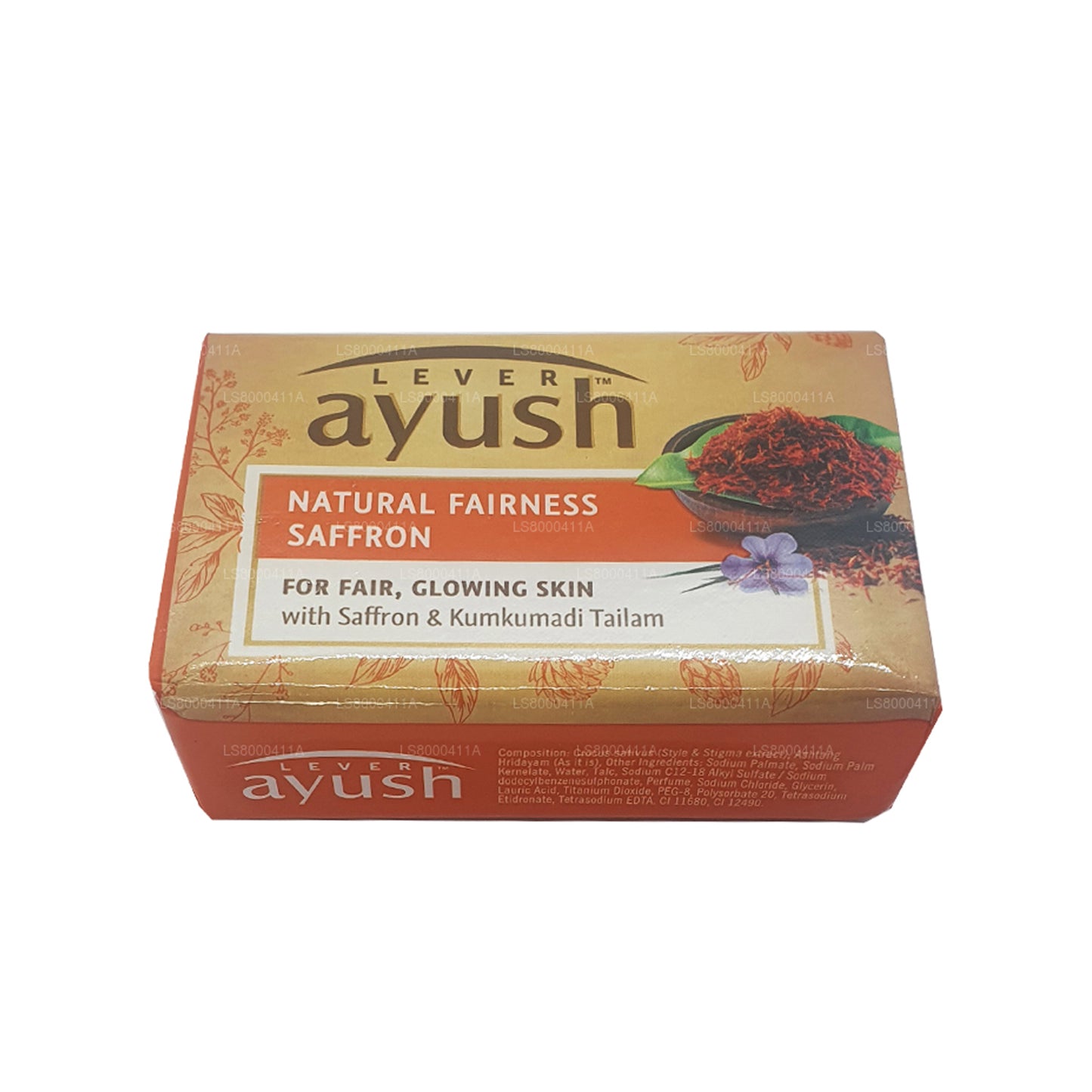 Lever Ayush Natural Fairness Saffron Soap (100g)