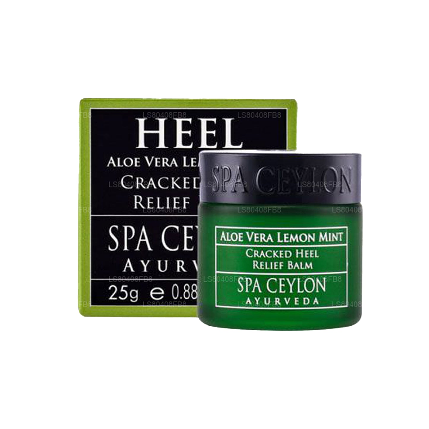 Spa Ceylon Aloe Vera Lemon Mint Cracked Heel Relief Balm