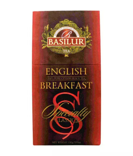 BASILUR SPECIALTY CLASSICS - TEA BAG - ULBT - FOIL ENV - ENGLISH BREAKFAST (100g)