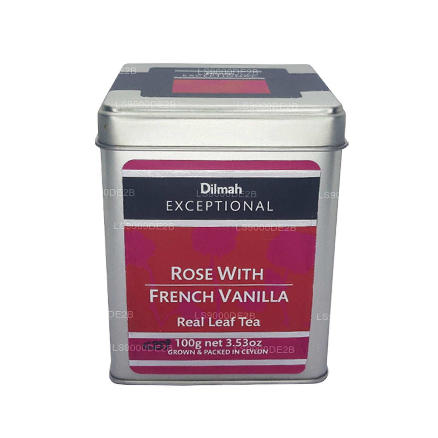 Dilmah Exceptional Rose with French Vanilla Leaf Tea (100g)