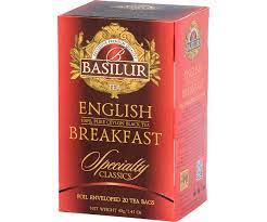 BASILUR SPECIALTY CLASSICS - TEA BAG - ULBT - FOIL ENV - ENGLISH BREAKFAST (40g)