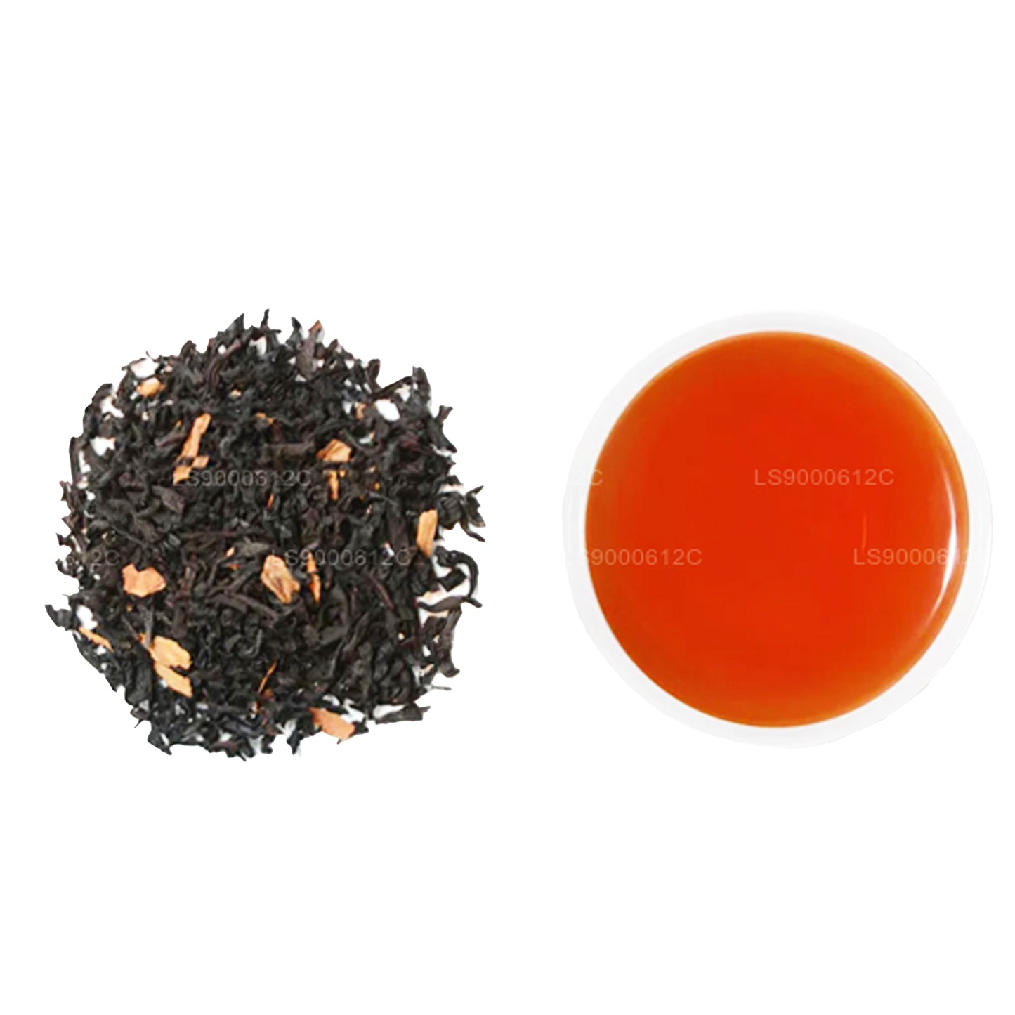 Jaf Tea Seasonal Cheer Black Tea Flavored With Caramel, Vanilla and Cinnamon Caddy (50g)