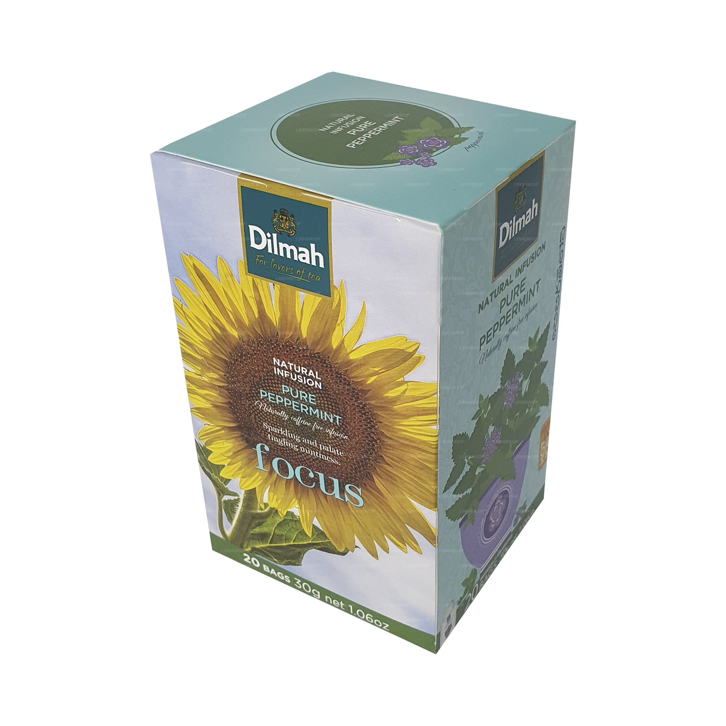 Dilmah Natural Infusion Pure Peppermint (30g) 20 Tea Bags