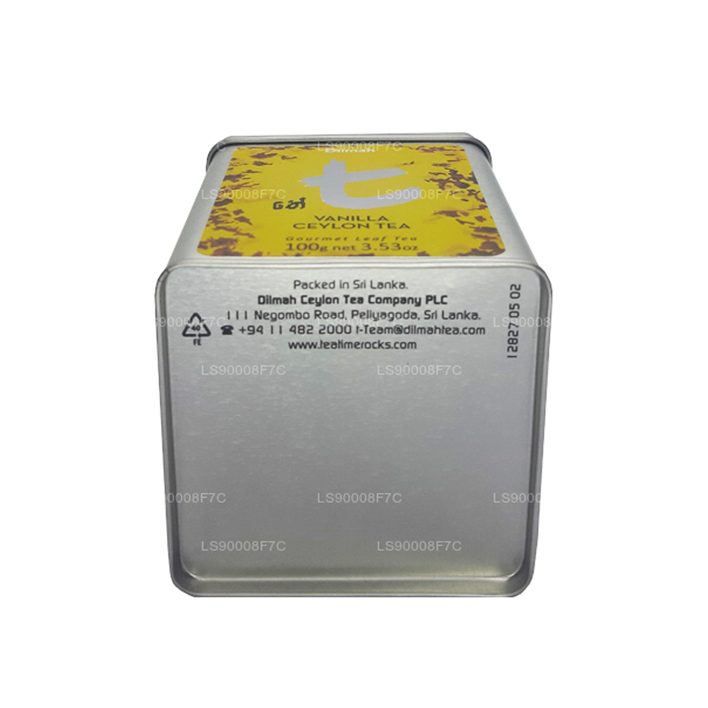 Dilmah t-Series Vanilla Ceylon Tea (100g)