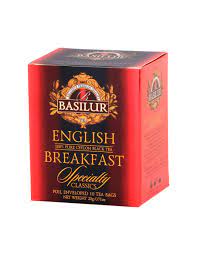 BASILUR SPECIALTY CLASSICS - TEA BAG - ULBT - FOIL ENV - ENGLISH BREAKFAST (20g)