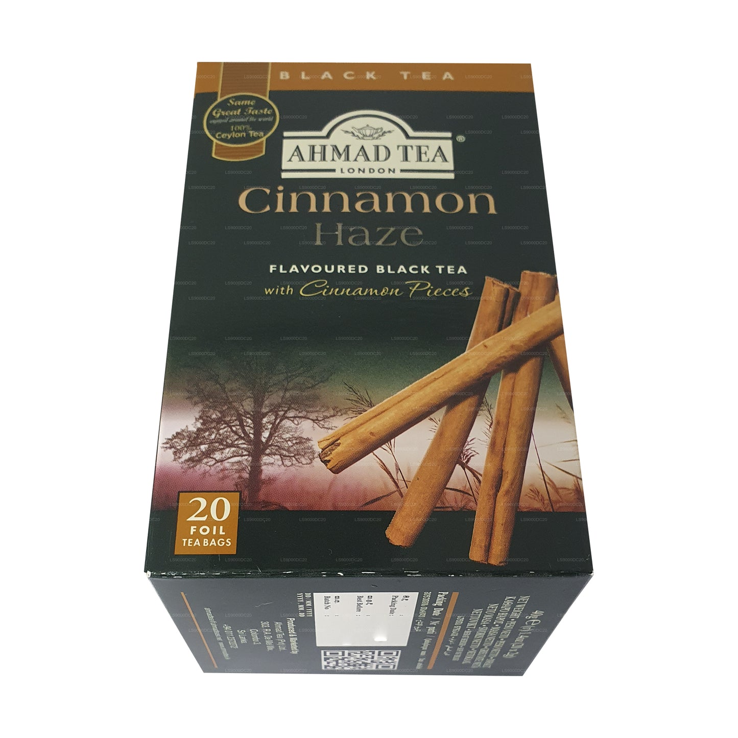 Ahmad Tea Cinnamon Haze 20 Foil Tea Bags (40g)