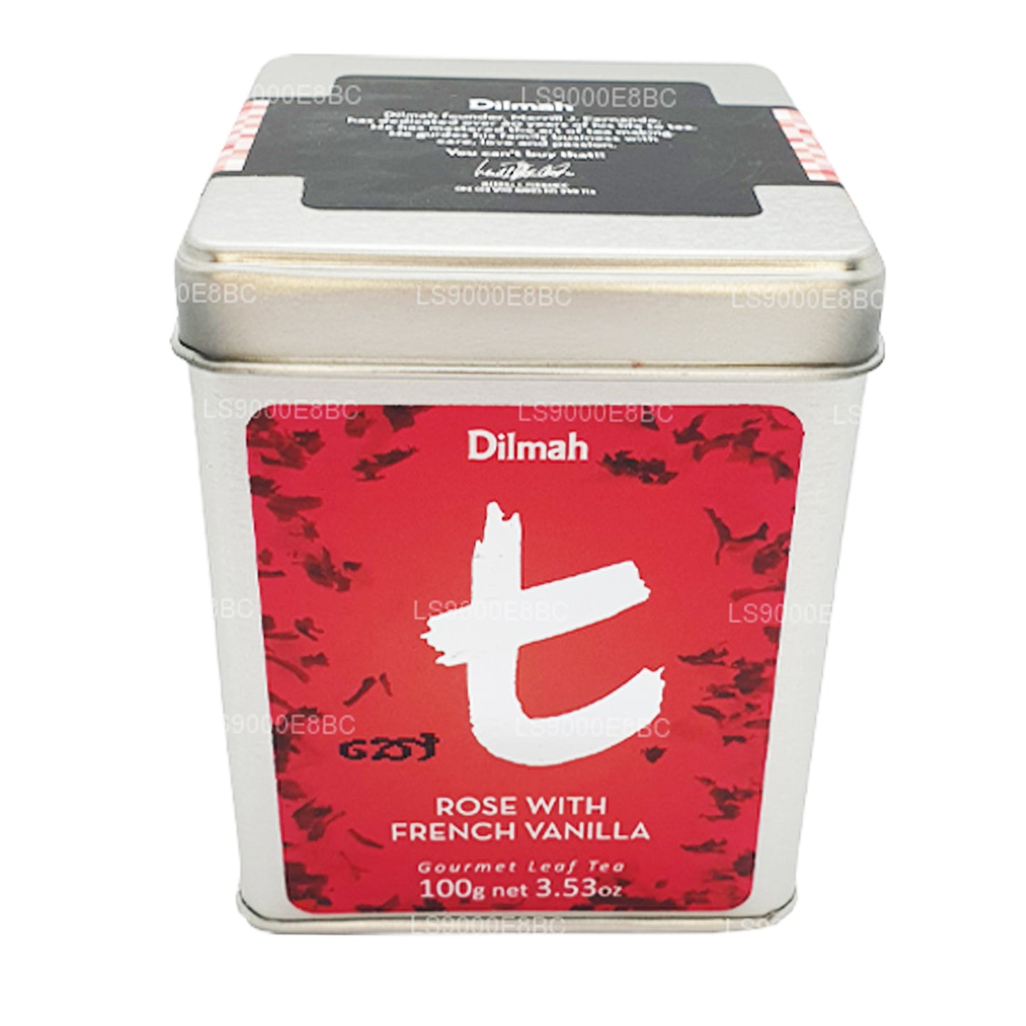Dilmah t-Series Rose with French Vanilla Loose Leaf Tea (100g)