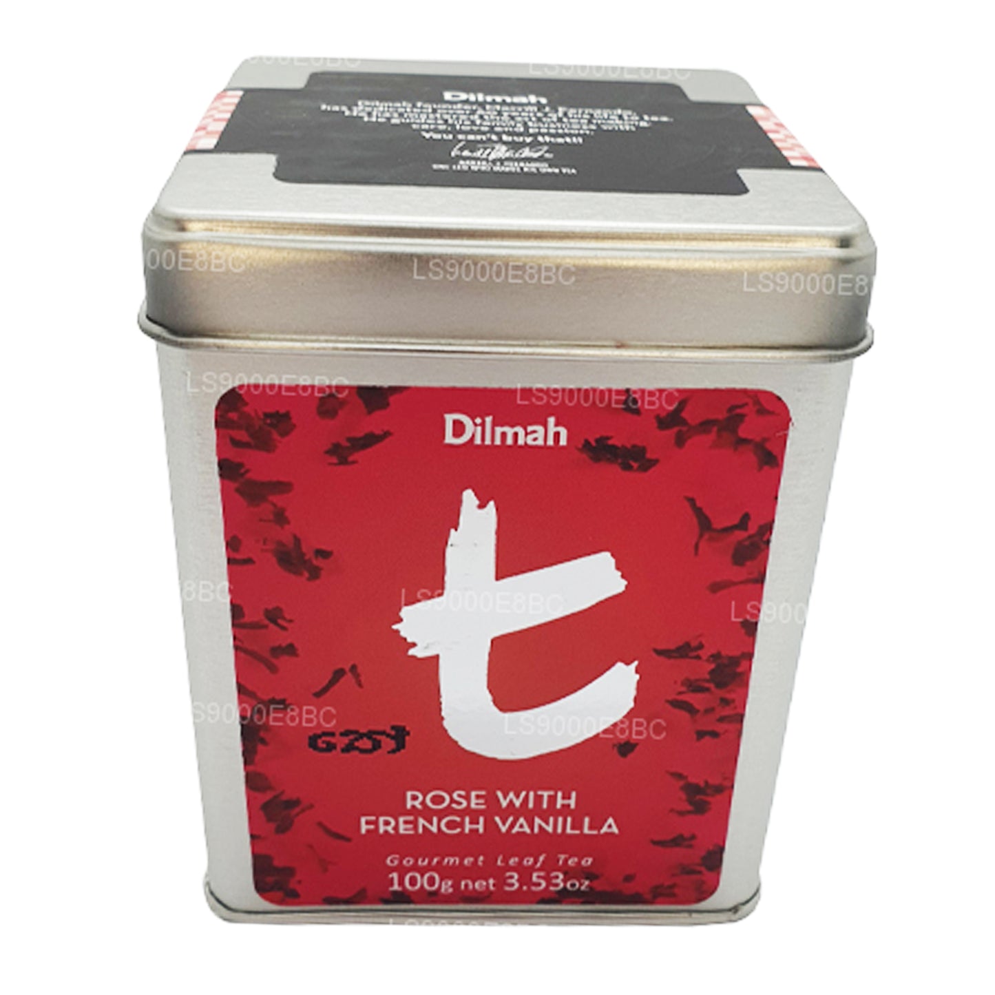 Dilmah t-Series Rose with French Vanilla Loose Leaf Tea (100g)