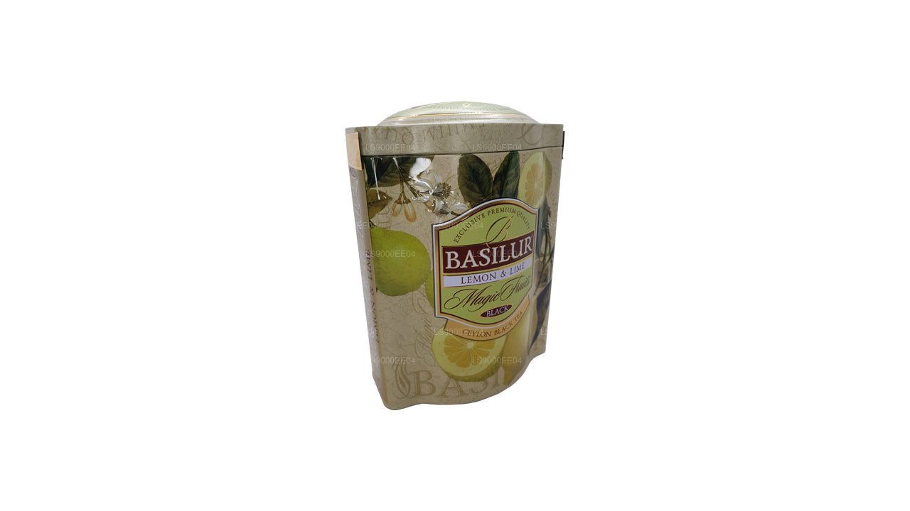 Basilur Magic Fruits Lemon and lime (100g) Tin Caddy