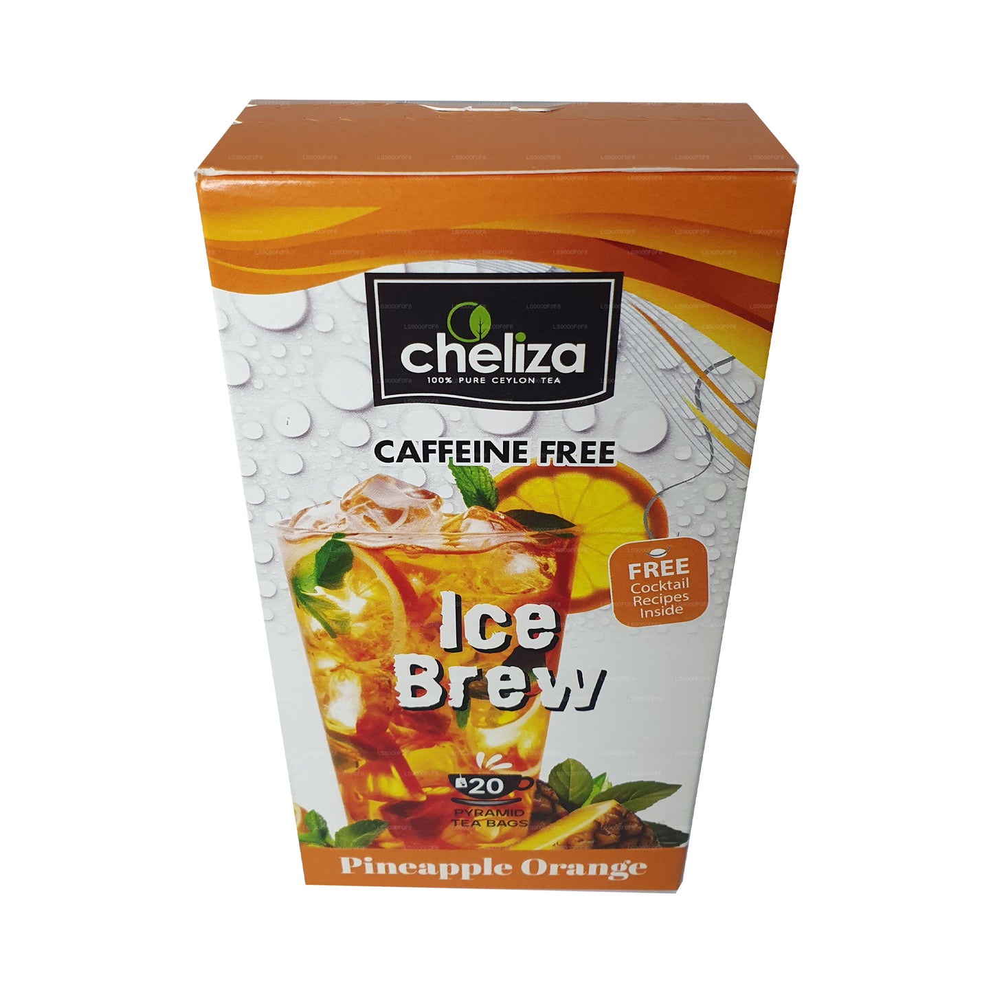 Cheliza Ice Brew Pineapple Orange Flavoerd Tea (50g) 20 Tea Bags