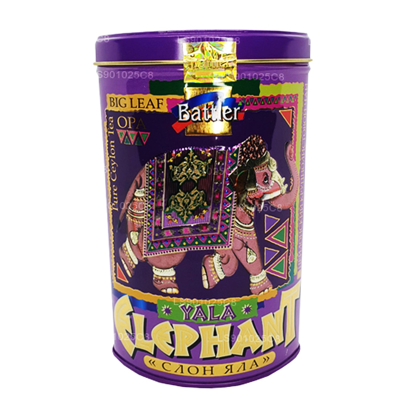 Battler Yala Elephant  (100g) Tin Caddy