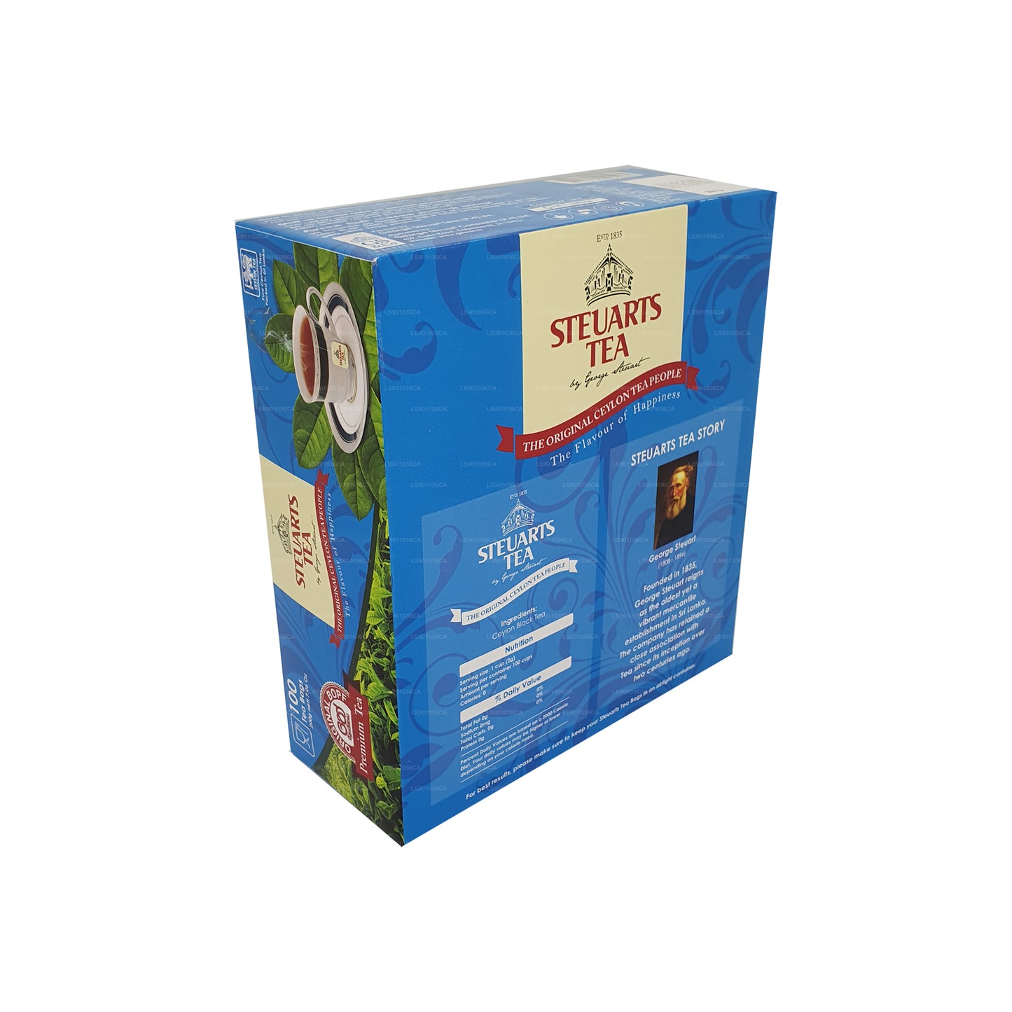 George Steuart Dimbula Tea (200g) 100 Tea Bags