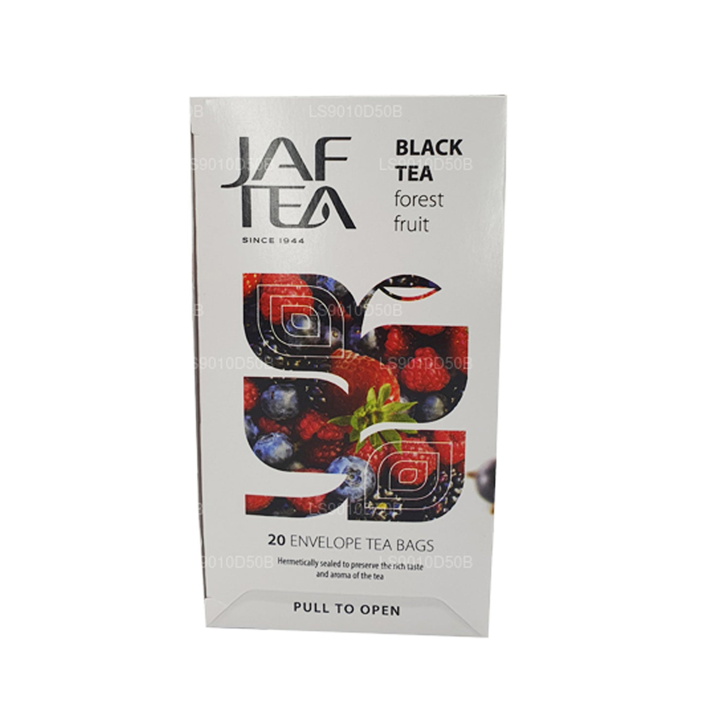 Jaf Tea Pure Fruits Collection Black Tea Forest Fruit Foil Envelop Tea Bags (30g)