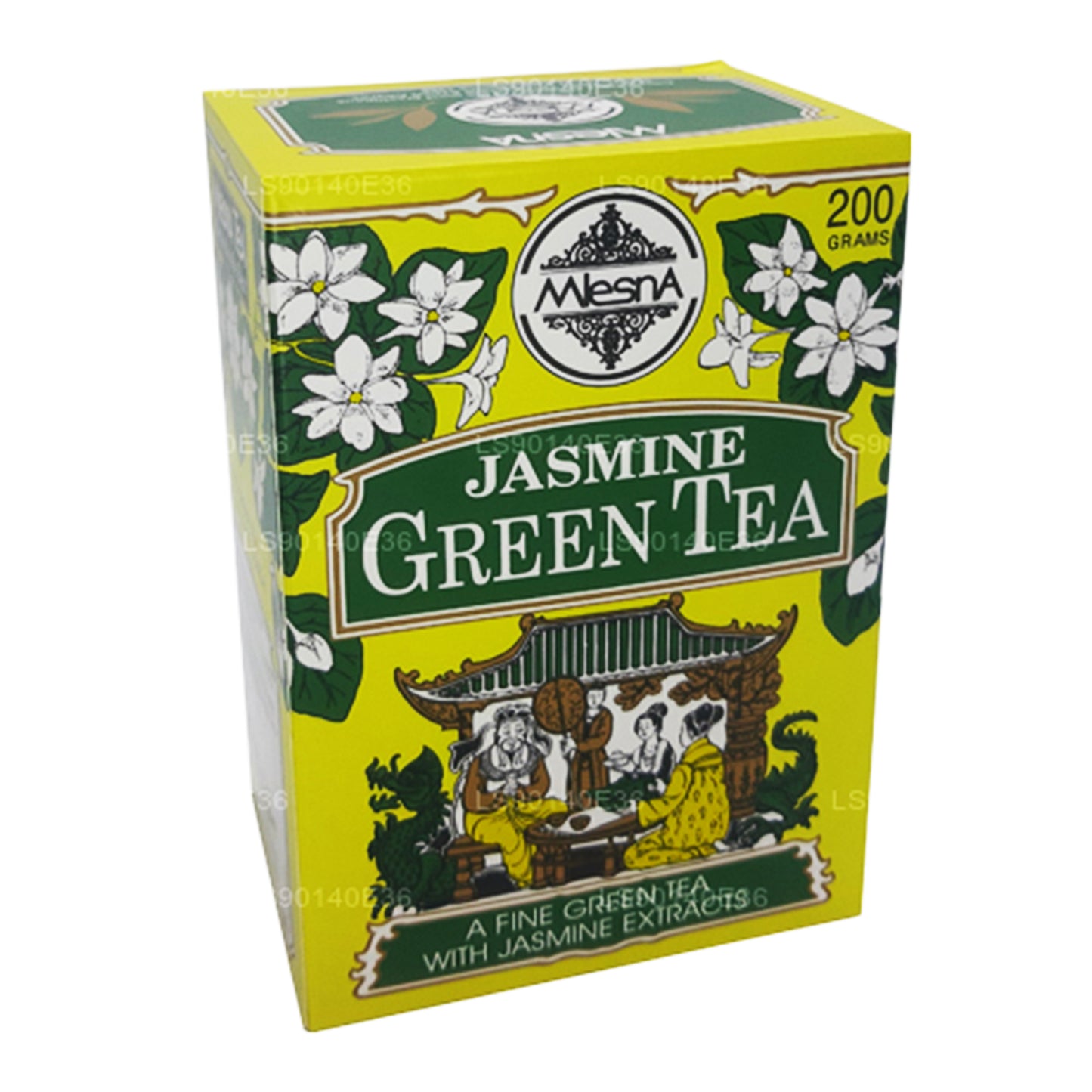 Mlesna Jasmine Flavored Loose Green Tea (200g)