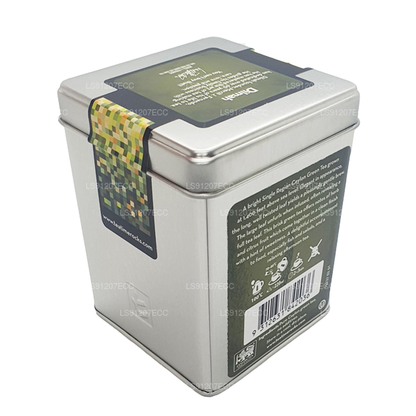 Dilmah t-Series Ceylon Young Hyson Green Tea (40g) 20 Tea Bags