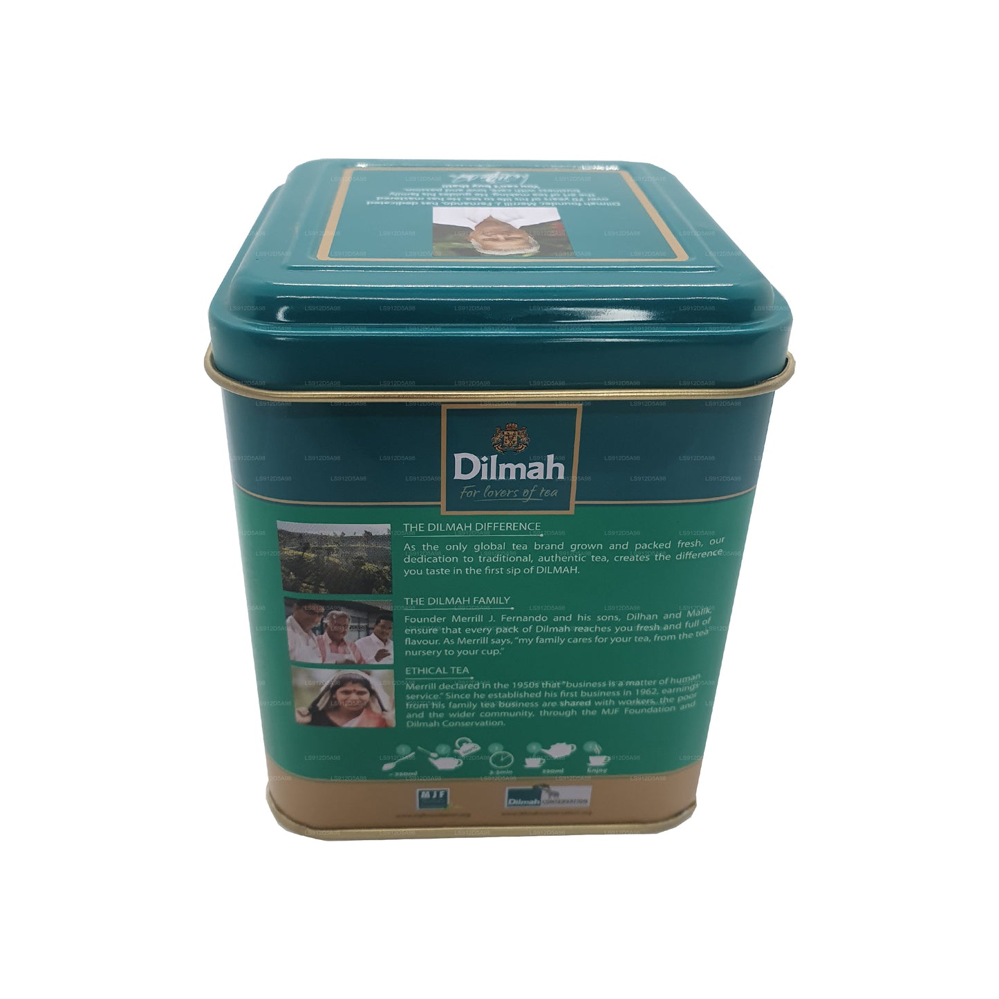 Dilmah English Afternoon Loose Leaf Tea caddy (125g)