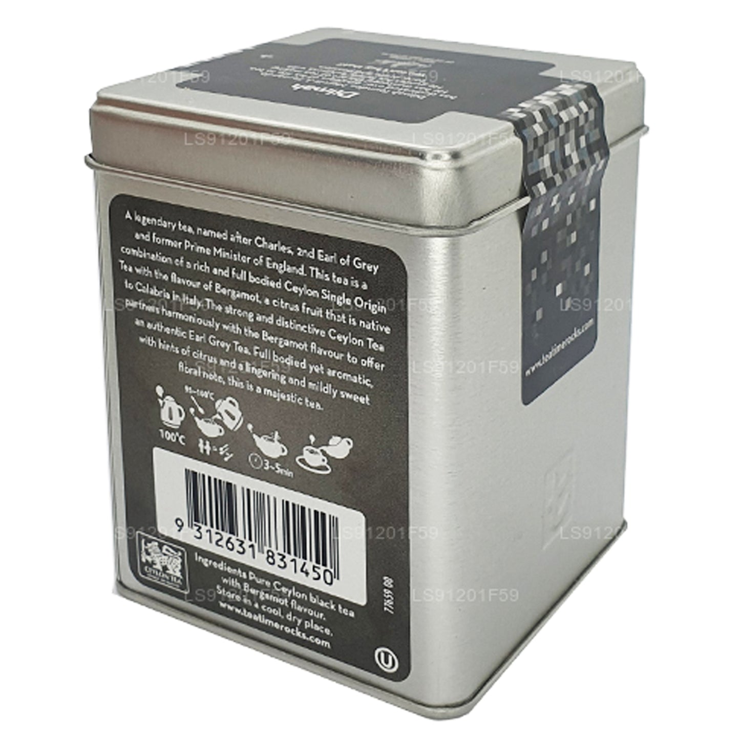 Dilmah t-Series The Original Earl Grey Loose Leaf Tea (100g)