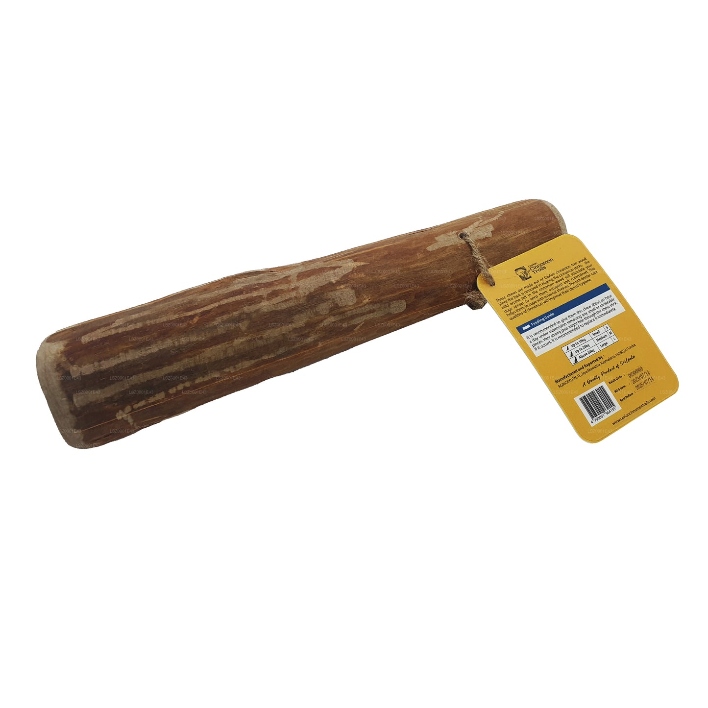 Ceylon Cinnamon Trails Cinnamon Wood Dog Chew