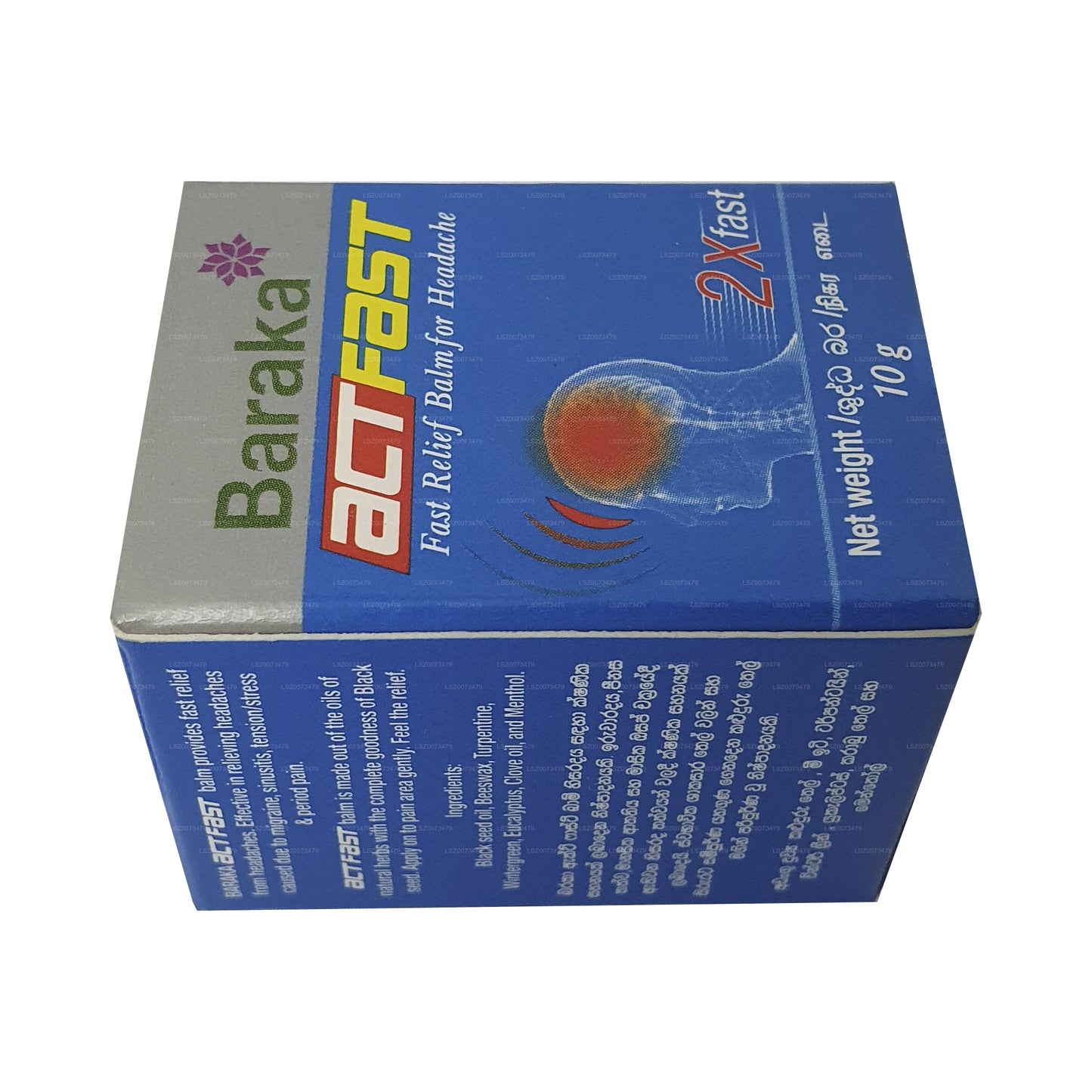 Baraka Act Fast Sachet (10g)