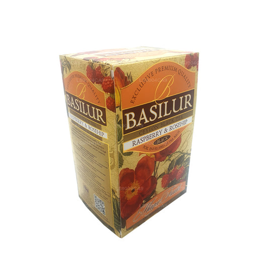 Basilur Magic Fruits Raspberry and Rosehip (50g) 25 Tea Bags