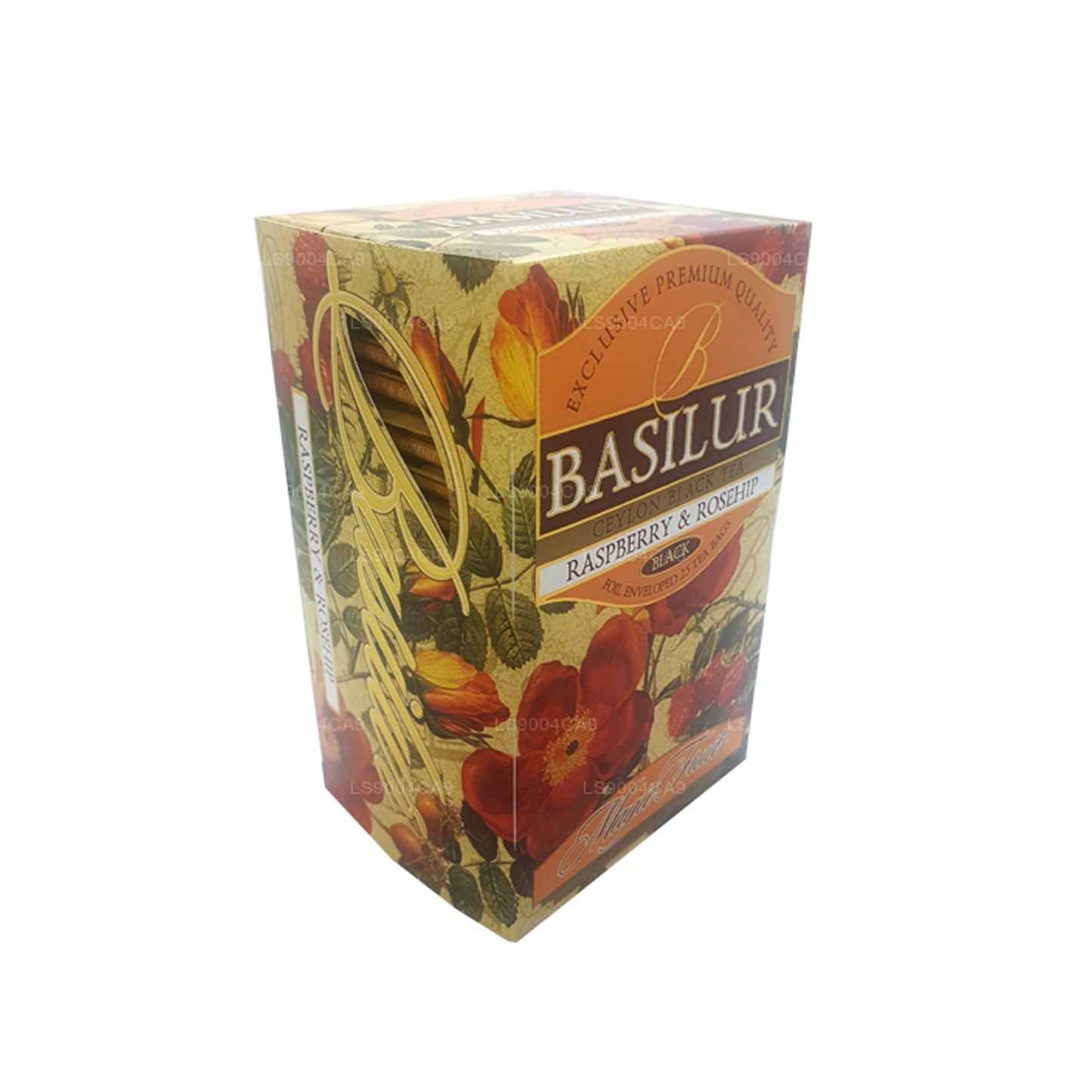 Basilur Magic Fruits Raspberry and Rosehip (50g) 25 Tea Bags