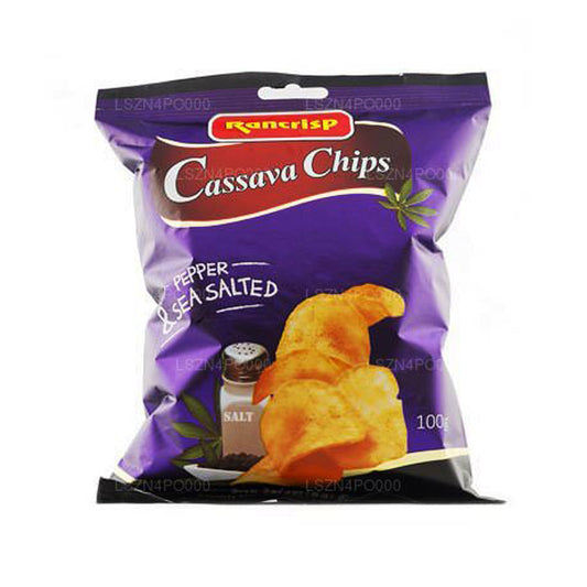 Rancrisp Cassava Chips Salt & Pepper (100g)