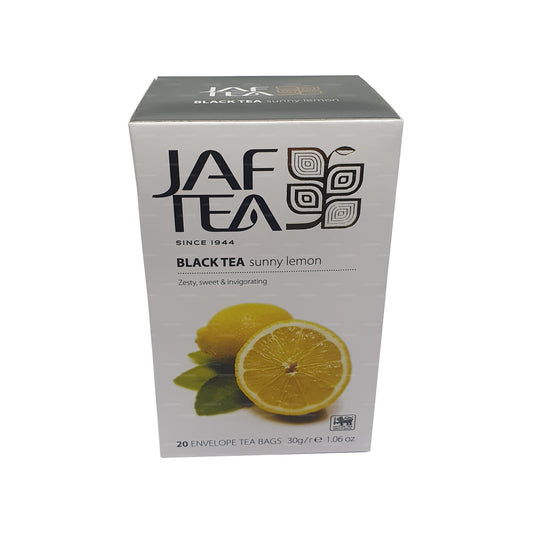 Jaf Tea Sunny Lemon Black Tea (30g) Foil Envelop Tea Bags