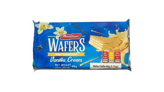 Maliban Cream Wafers - Vannilla (100g)
