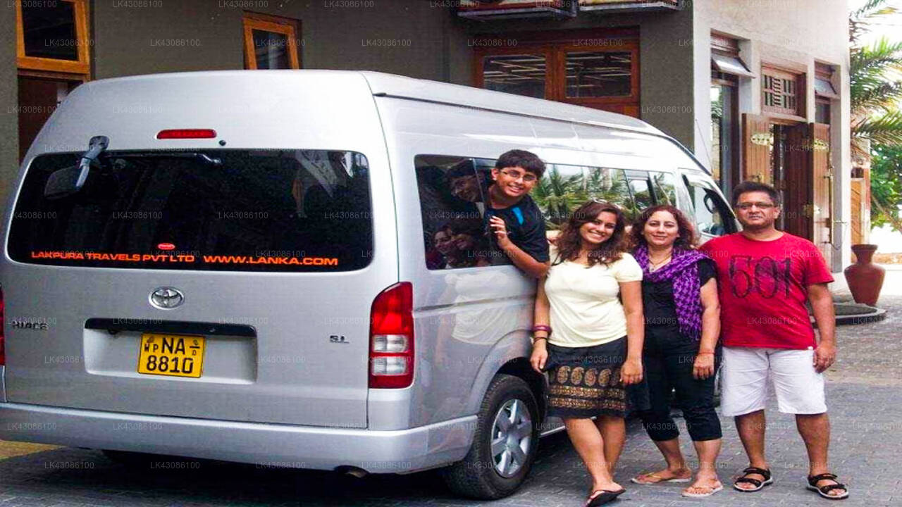 Transfer between Colombo Airport (CMB) and Concord Grand Hotel, Dehiwala