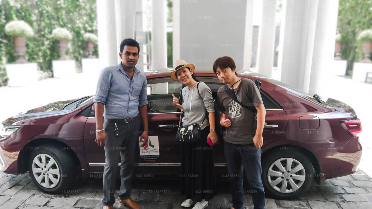 Transfer between Colombo Airport (CMB) and Pearl Grand Hotel, Kollupitiya