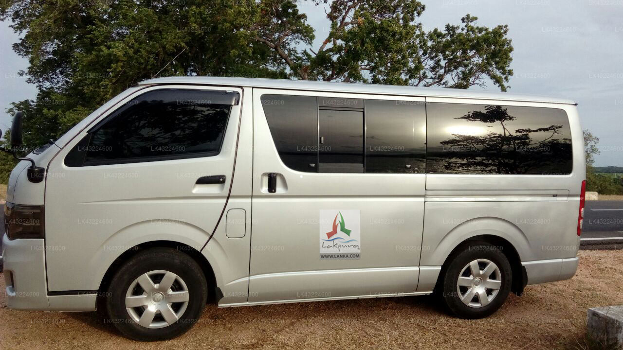 Transfer between Colombo Airport (CMB) and Aanawila By Wilderness, Wilpattu