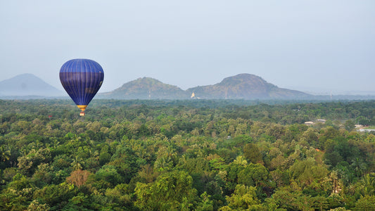 Hot Air Ballooning from Sigiriya