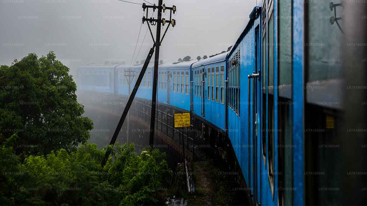 Colombo to Badulla train ride on (Train No: 1005 "Podi Menike")