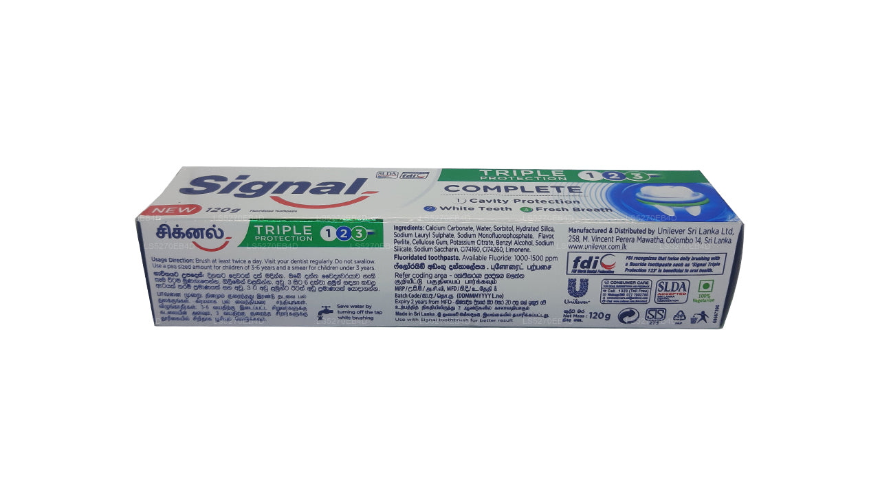 Signal Triple Protection Toothpaste (120g)