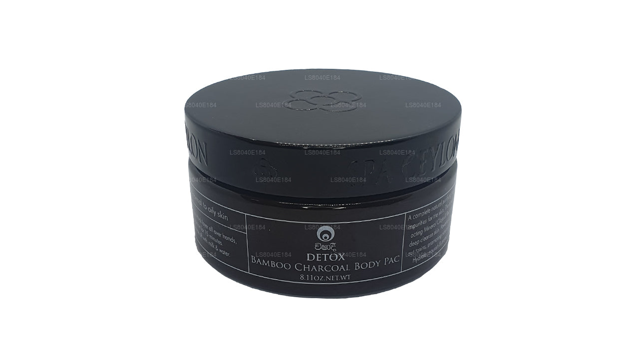 Spa Ceylon Detox Bamboo Charcoal Body Pac (230g)