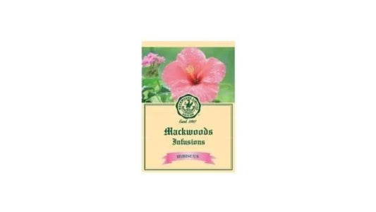 Mackwoods Hibiscus Herbal Infusion In 25 Enveloped Bags (50g)