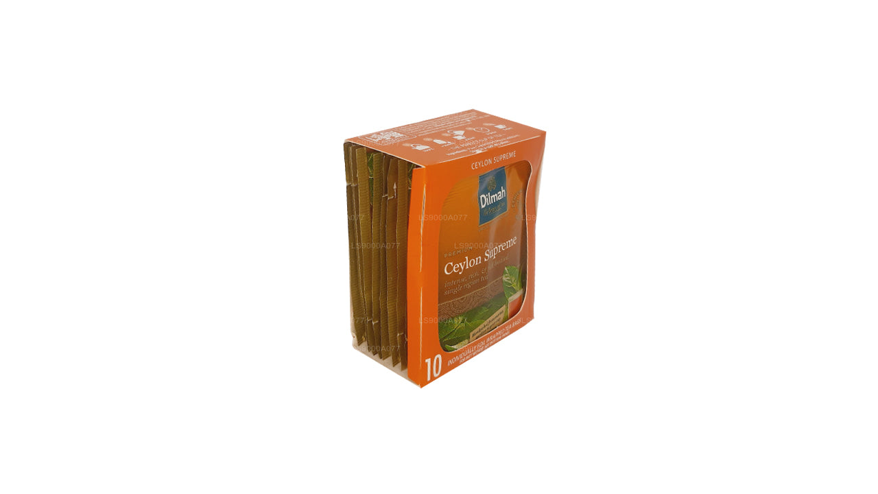 Dilmah Ceylon Supreme 10 Tea Bags (20g)