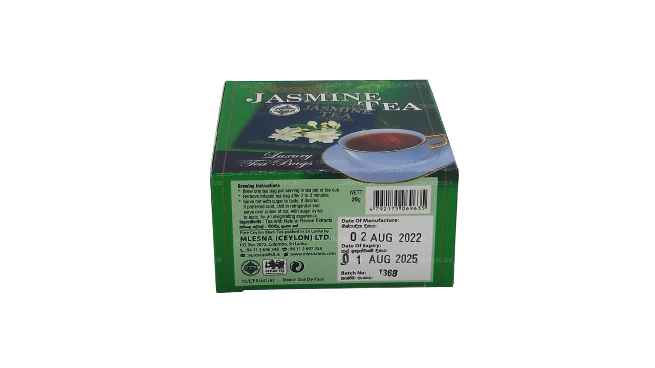 Mlesna Jasmine Tea (20g) 10 Luxury Tea Bags